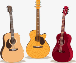 木质吉他素材