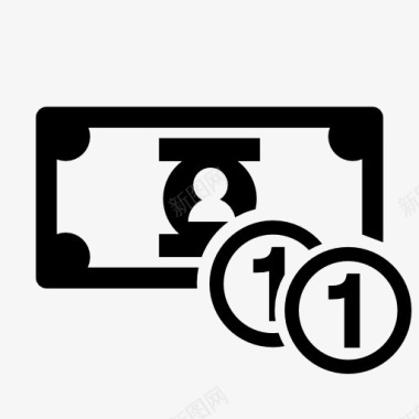 金钱icon图标图标
