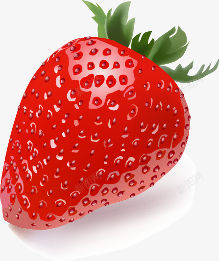 水果草莓矢量图ai免抠素材_新图网 https://ixintu.com 果蔬 水果 草莓 矢量图