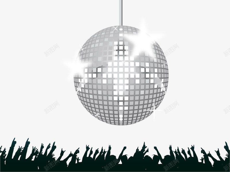 派对摇滚png免抠素材_新图网 https://ixintu.com 派对 派对摇滚 电音派对 电音聚会 跳舞 迪斯科