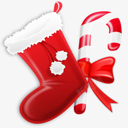 圣诞长筒袜图标红色袜子png_新图网 https://ixintu.com 图标 圣诞 红色 袜子 长筒