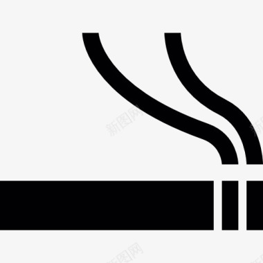吸烟的标志图标图标