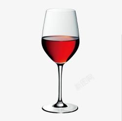 葡萄酒杯玻璃的剪影葡萄酒杯玻璃杯高清图片