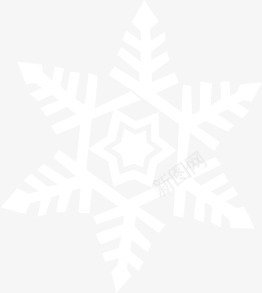 手绘冬季白色雪花装饰png免抠素材_新图网 https://ixintu.com 冬季 白色 装饰 雪花