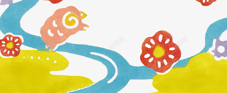 恭贺喜年艺术字体png免抠素材_新图网 https://ixintu.com 中国风 彩色 恭贺新年 新年 春节 艺术字体 花朵 花纹