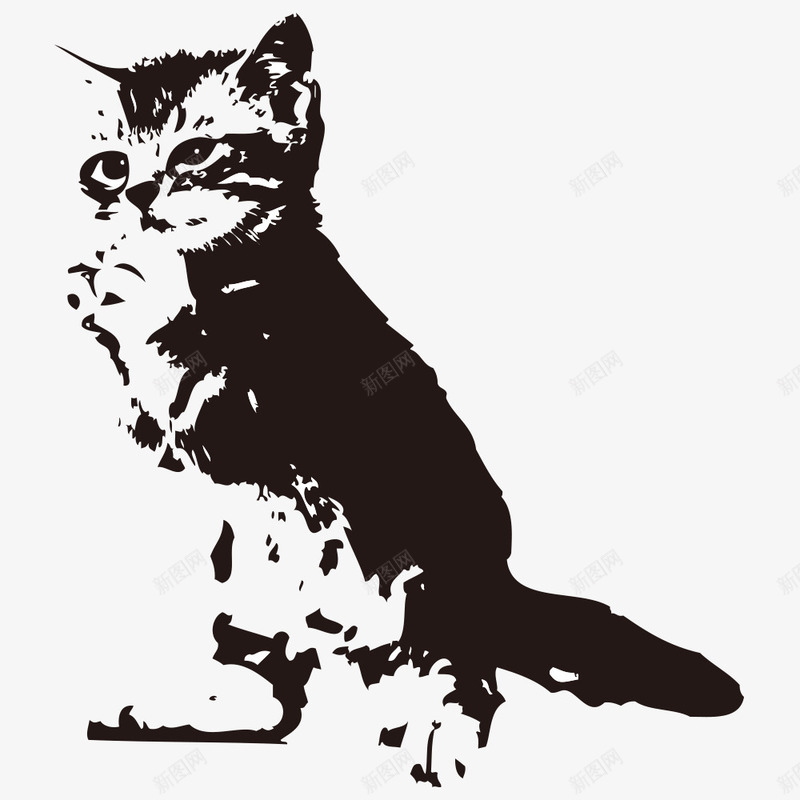 小猫印花png免抠素材_新图网 https://ixintu.com T恤印花 T恤印花图案 T恤图案 卖萌小猫 卡通动漫 印花图案 小猫 数码印花 服装印花 服装印花设计 猫咪 猫猫 矢量印花