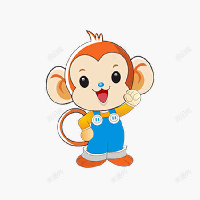 猴年吉祥物猴子元素png免抠素材_新图网 https://ixintu.com 吉祥物 猴子元素 猴年