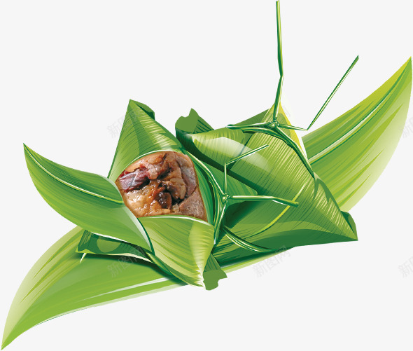 肉粽食物端午天然美食png免抠素材_新图网 https://ixintu.com 天然 端午 美食 食物