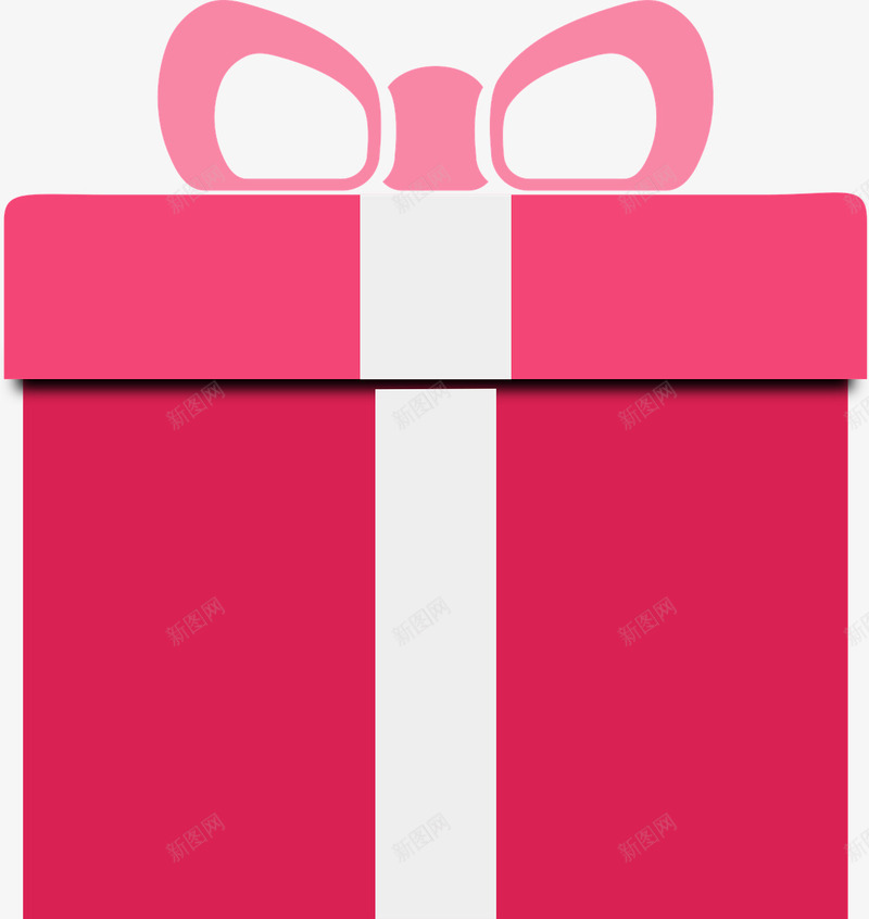 扁平化红色礼盒png免抠素材_新图网 https://ixintu.com 促销大礼包 包装盒 圣诞礼盒 广告设计 扁平化 礼包 礼品盒 礼物 礼盒 节日礼盒 设计