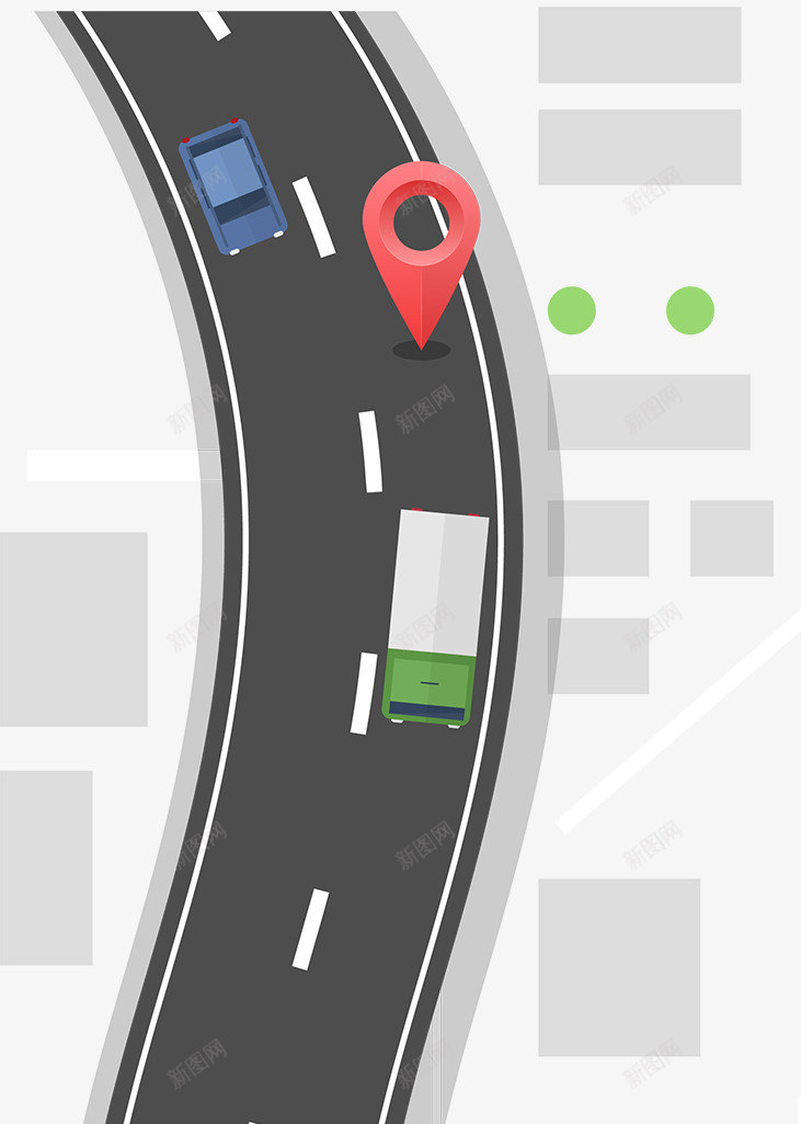 可爱GPS卫星定位png免抠素材_新图网 https://ixintu.com 卫星定位 可爱 地图 导航 汽车