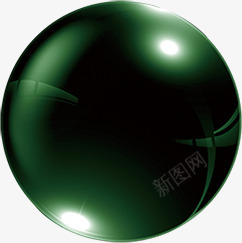 绿色创意亮光圆球png免抠素材_新图网 https://ixintu.com 亮光 创意 圆球 绿色 设计