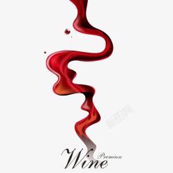 创意动感葡萄酒海报矢量图素材