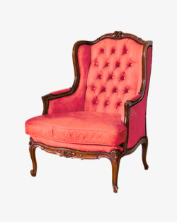 奢华欧式移门图红色沙发凳高清图片