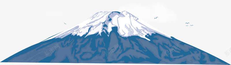 富士山png免抠素材_新图网 https://ixintu.com 富士山 旅游 日本 美丽的富士山 雪山