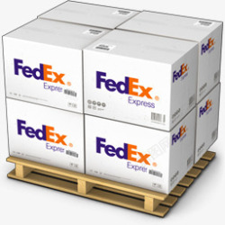 fedex联邦快递盒子Containericon图标高清图片
