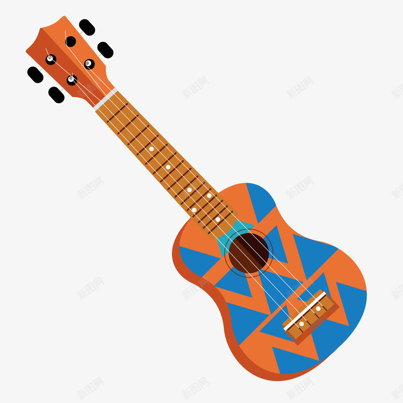 摇滚吉他png免抠素材_新图网 https://ixintu.com 卡通 吉他 吉他社海报 摇滚 新图网