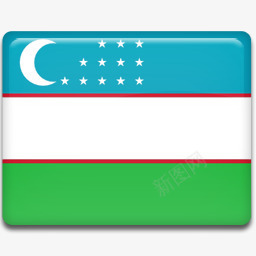 乌兹别克斯坦国旗AllCou图标图标