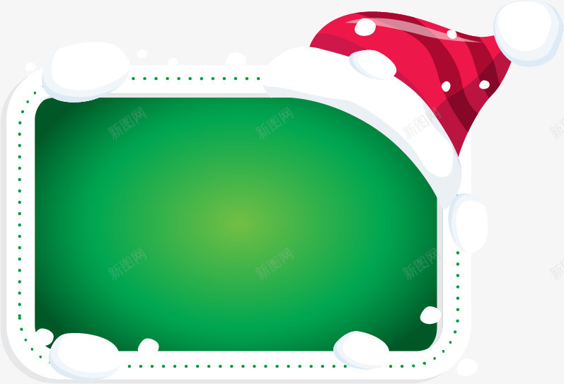 圣诞帽装饰文本框png免抠素材_新图网 https://ixintu.com 圣诞 圣诞免费图片素材 圣诞免费矢量素材 圣诞免费矢量素材图片 圣诞矢量素材 圣诞装饰 文本框 装饰 装饰矢量