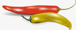 辣椒与调料厨房调料矢量图高清图片