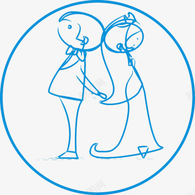 结婚LOGO透明图标图标