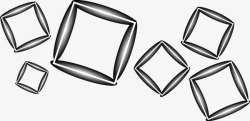 方格几何光束素材