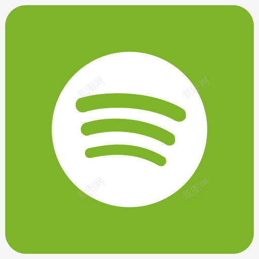 Spotify图标社会网络png_新图网 https://ixintu.com Spotify Spotify图标 icon