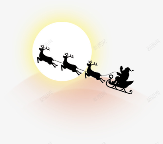 太阳下圣诞老人png免抠素材_新图网 https://ixintu.com 元旦 圣诞 圣诞老人 电商 销售
