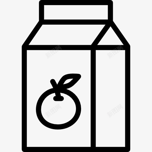 橙汁图标png_新图网 https://ixintu.com 健康食品 有机食品餐厅 果汁 橙汁 水果 素食 食品 饮料