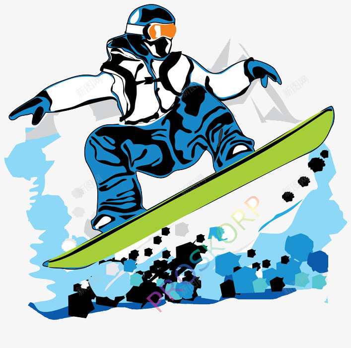 滑板的男人png免抠素材_新图网 https://ixintu.com 休闲 喷彩画 娱乐 手绘男人 水彩画 滑板 运动