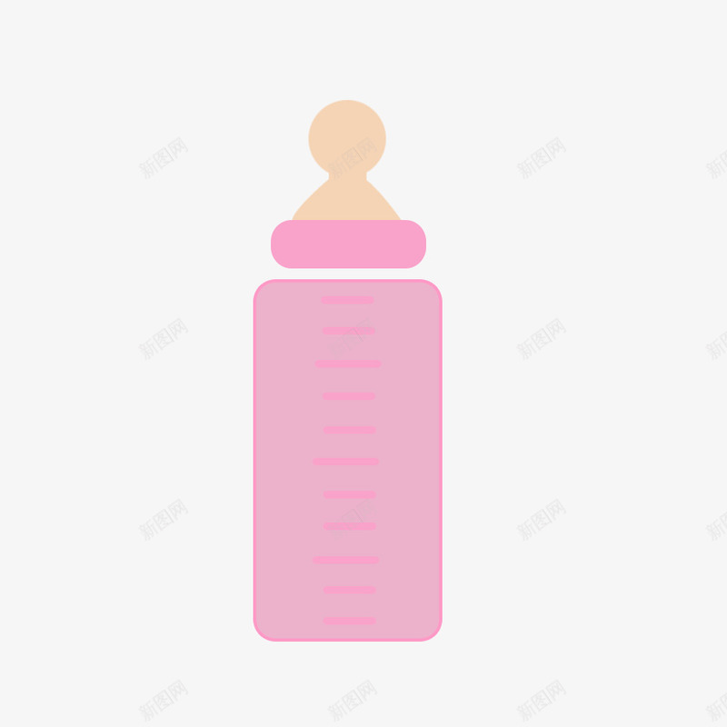 婴儿用品奶瓶png免抠素材_新图网 https://ixintu.com 免扣图 奶瓶 生活 用品