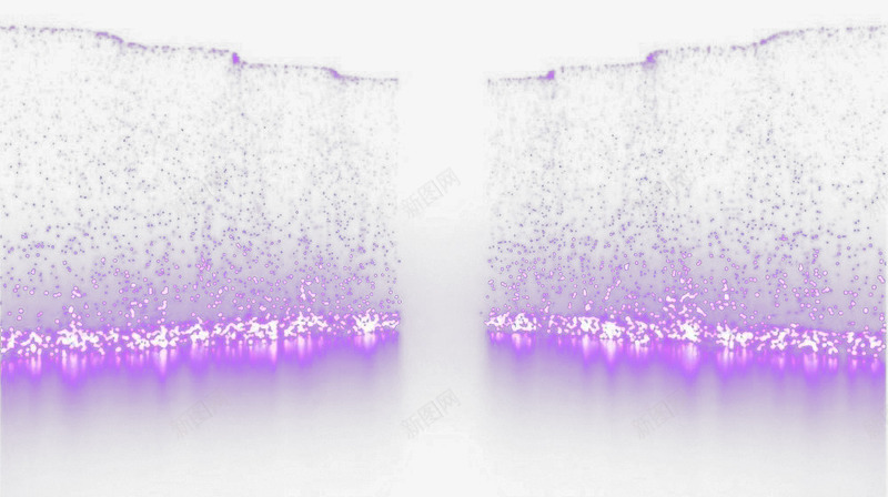紫色开合感落地粒子png免抠素材_新图网 https://ixintu.com 光源 光点 展示 掉落 曲线 梦幻 特效 电影 科技感 粒子光效