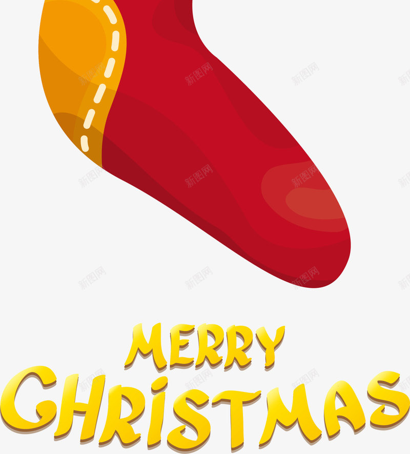 圣诞节红色圣诞袜png免抠素材_新图网 https://ixintu.com 冬季袜子 圣诞树装饰 圣诞节袜子 圣诞袜挂饰 红色圣诞树 红色圣诞袜