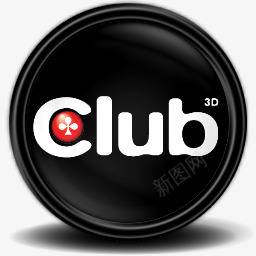 Club3DGrafikcardTrayIcon图标png_新图网 https://ixintu.com 3d club grafikcard tray