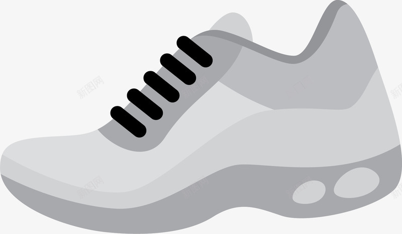 白色球鞋png免抠素材_新图网 https://ixintu.com 休闲鞋 品牌鞋 意尔康 球鞋 鞋子 鞋类品牌