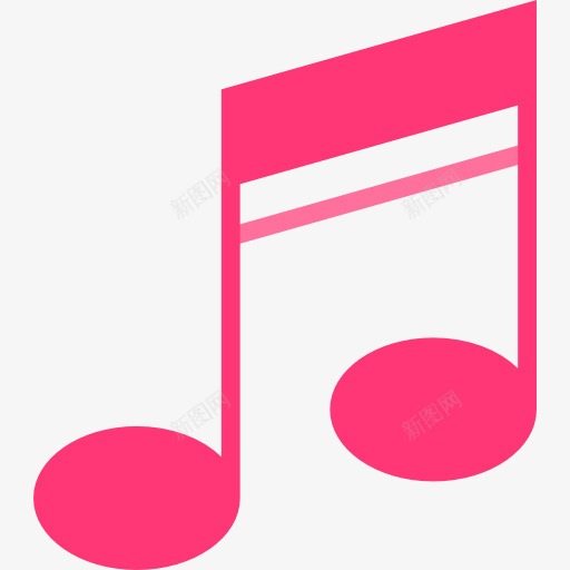 Quaver图标png_新图网 https://ixintu.com 新年歌曲 歌曲 音乐 音乐和多媒体 音乐播放器 音符 颤音