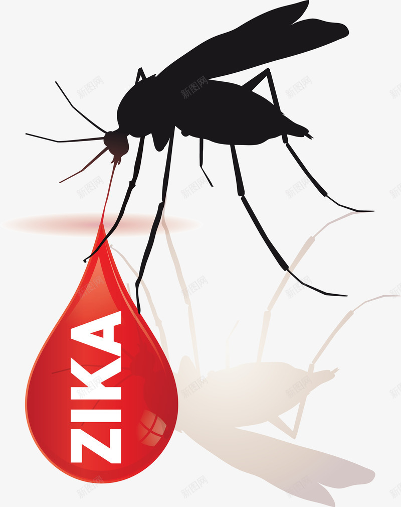 zika病毒蚊子png免抠素材_新图网 https://ixintu.com zika 病毒 蚊子