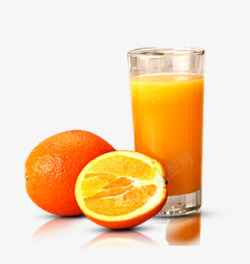 橘子果汁素材