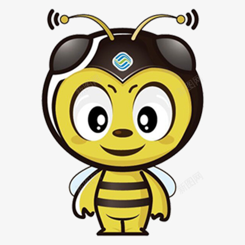 小蜜蜂png免抠素材_新图网 https://ixintu.com 卡通 吉祥物 蜜蜂