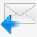 回复邮件邮件回复信封消息电子邮件信响应图标高清图片