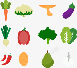 家常菜蔬菜素材