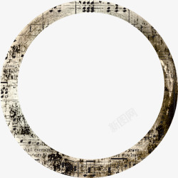 音符圆环乐谱圆环高清图片