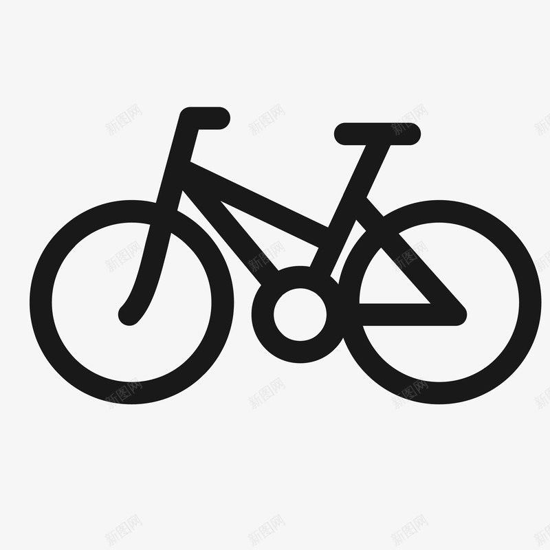 自行车icon图标png_新图网 https://ixintu.com icon 准备起跑 自行车 运动 骑行