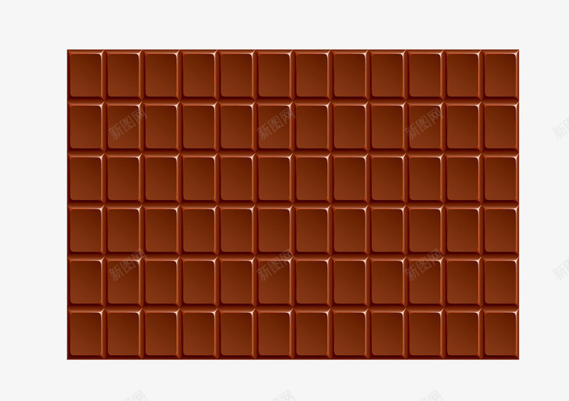 方块巧克力png免抠素材_新图网 https://ixintu.com 卡通 巧克力 方块