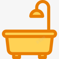 家具护理浴缸图标高清图片