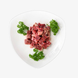 澳洲进口牛肉黑椒牛肉粒高清图片