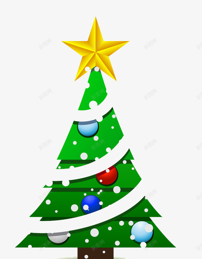 圣诞树png免抠素材_新图网 https://ixintu.com 卡通 圣诞树 手绘 树 树木 树林 森林 植物 淘宝装饰 背景图案