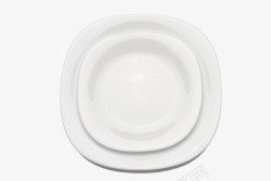 白色底盘白色瓷器餐具餐盘高清图片