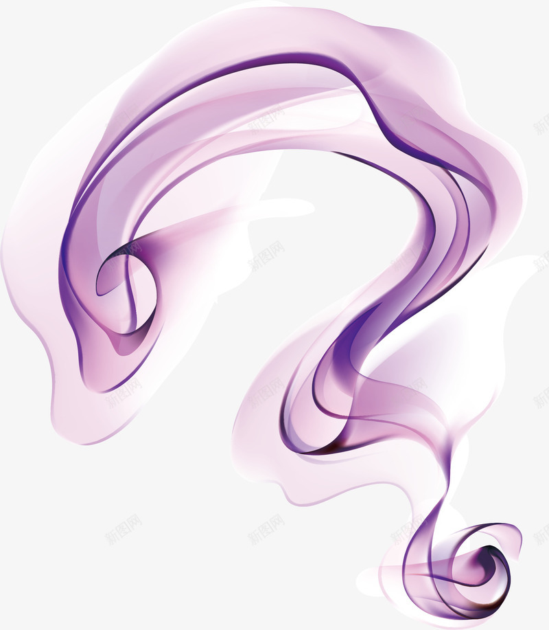 紫色烟雾png免抠素材_新图网 https://ixintu.com 创意气体 卡通气体 可爱气体 气体形状 气体素材 漂亮气体 臭气