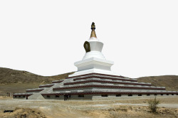 传统文化风格西藏佛塔高清图片