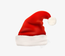 红色圣诞帽子小型帽子素材